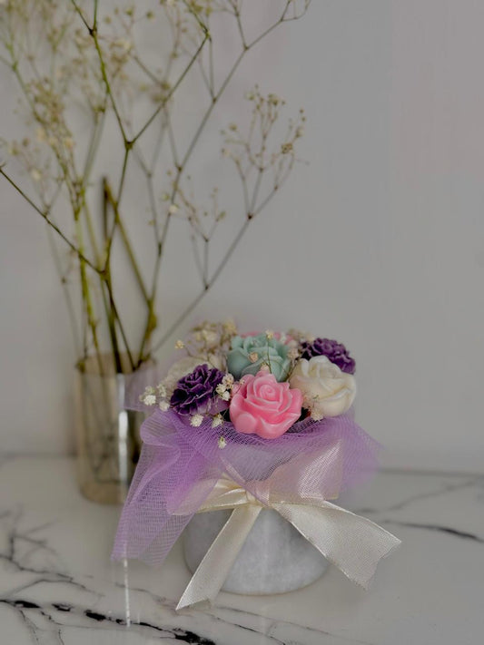 Candle Bouquet With wax base