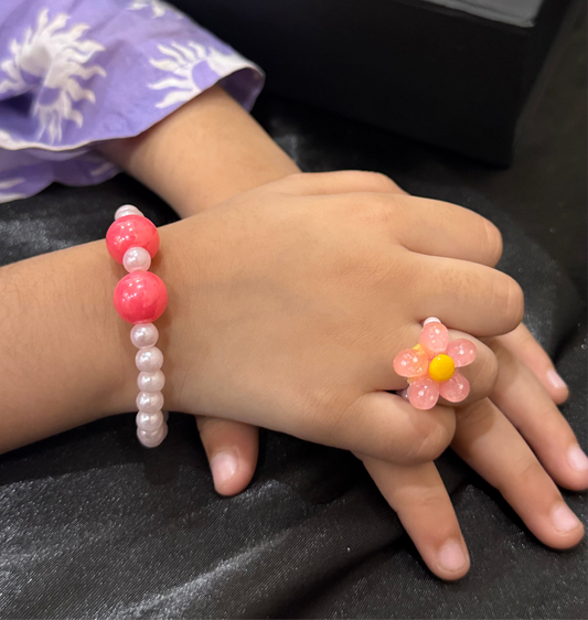 Bracelet-ring sets